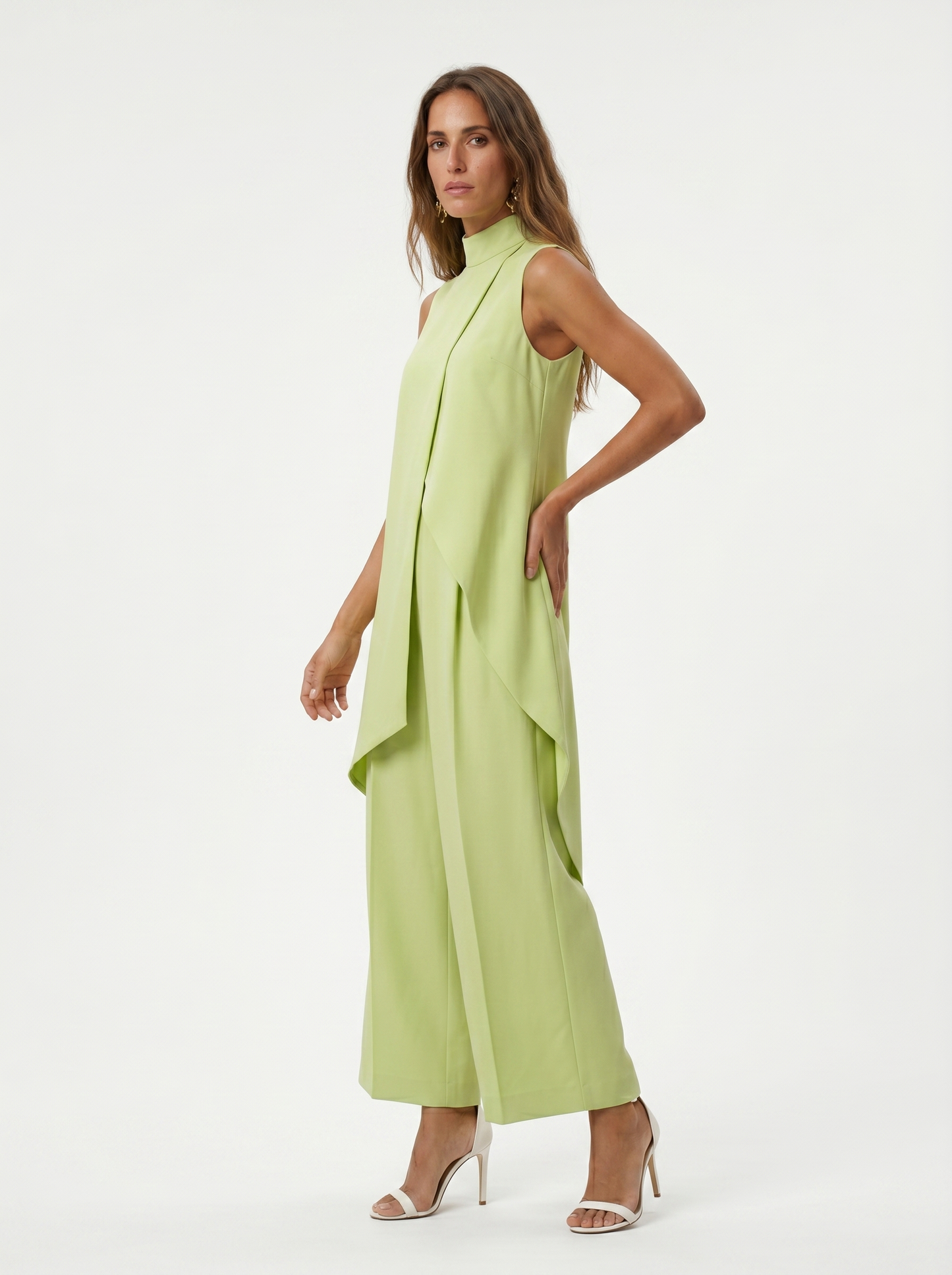 Conjunto Elegante Asimétrico de Dos Piezas