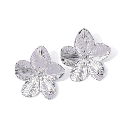 Pendientes Flor Brillante
