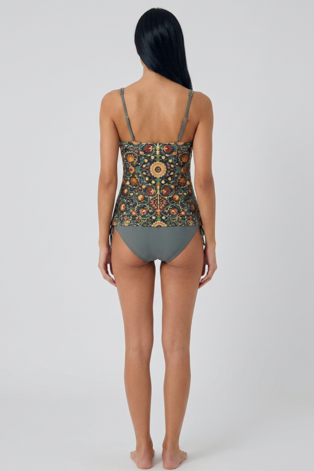 Tankini Elegante de Efecto Moldeador