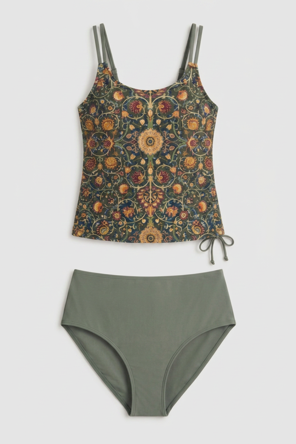 Tankini Elegante de Efecto Moldeador