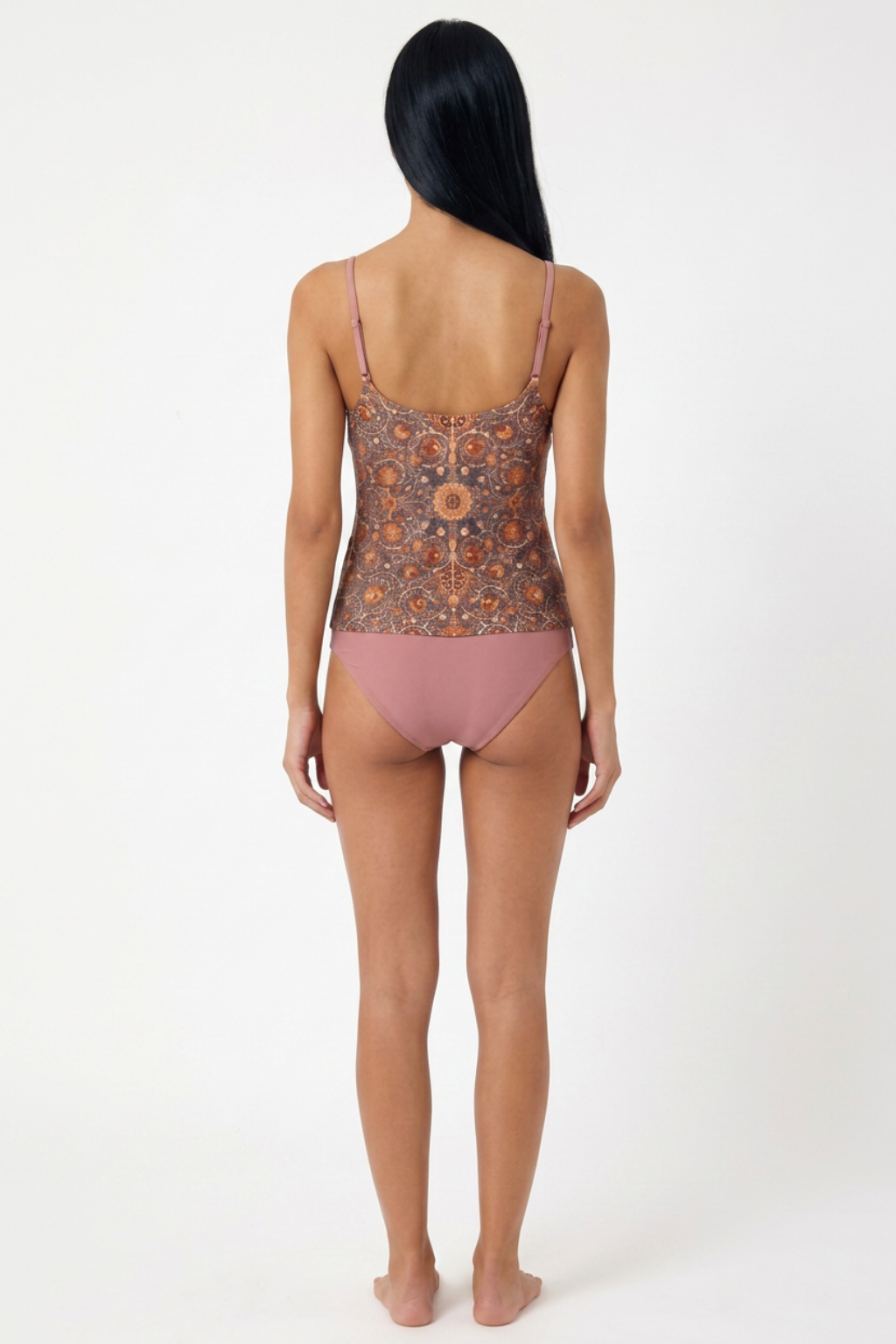Tankini Elegante de Efecto Moldeador