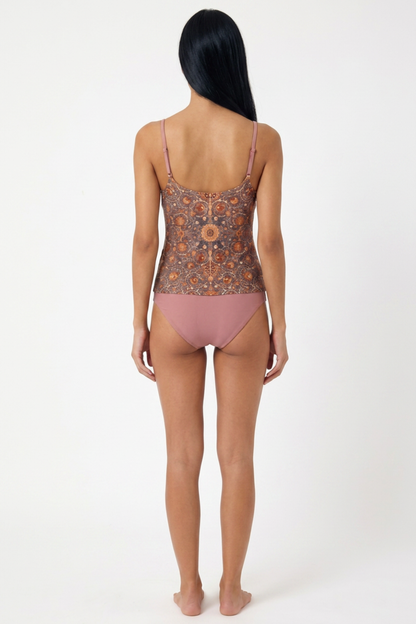 Tankini Elegante de Efecto Moldeador