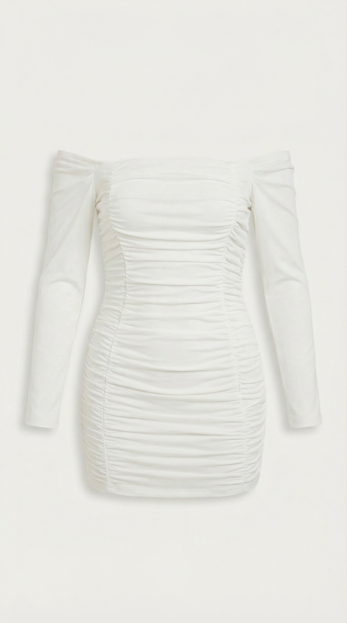 Vestido Mini Ceñido con Escote Bardot