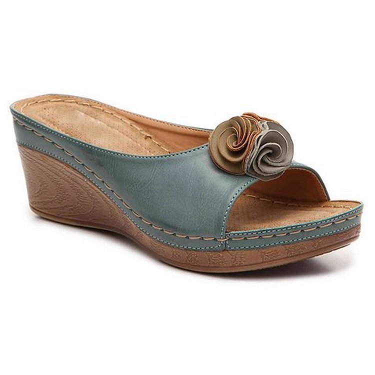 BRONYA - COMFORTABELE LEREN SANDALEN
